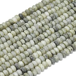 Natural Labradorite Beads Strands&nbsp;G-P575-A49-6x4mm