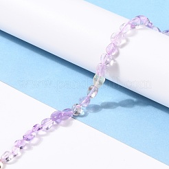 天然石アメトリンビーズ連売り  ナゲット  タンブルストーン  5~8.5x5.5~7x3.5~4mm  穴：0.7mm  約55個/連  15~15.7インチ&nbsp;G-G018-30