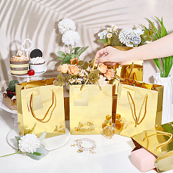 Paper Gift Tote Bags&nbsp;ABAG-WH0040-18