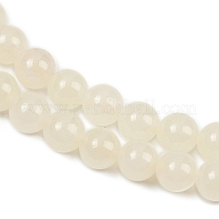 Natural Green Jade Beads Strands&nbsp;G-F792-C09-05