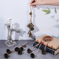 3Pcs Alloy Wind Chime&nbsp;HJEW-UN00102