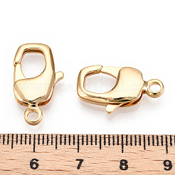 Brass Lobster Claw Clasps&nbsp;KK-N254-19G