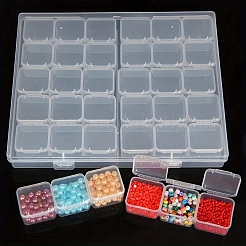 30 Slots Plastic Craft Organizer Case&nbsp;PW-WG58977-01
