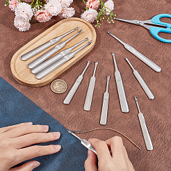 6 Sets 2 Style Stainless Steel Leathercraft Stitching Groover&nbsp;TOOL-UN0001-33