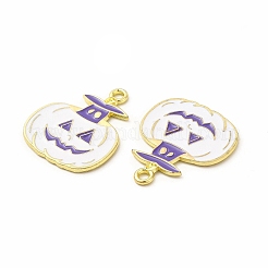 Rack Plating Alloy Enamel Pendants&nbsp;FIND-G054-17LG-01