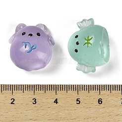 Chinese Zodiac Luminous Resin Display Decorations&nbsp;DJEW-M010-02
