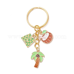 Alloy Enamel Keychains&nbsp;KEYC-JKC01297-03