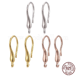 925 Sterling Silver Earring Hooks&nbsp;STER-K168-101