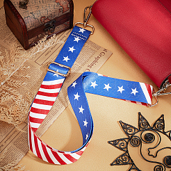 Polyester Adjustable Bag Strap&nbsp;FIND-WH0070-13A