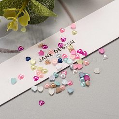 ABS Plastic Imitation Pearl Cabochons&nbsp;SACR-S739-4mm-M