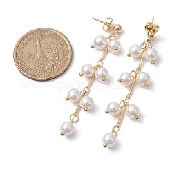 Brass Dangle Stud Earrings&nbsp;EJEW-TA00345