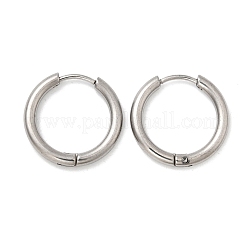 316F Stainless Steel Hoop Earrings&nbsp;EJEW-D341-01A-P