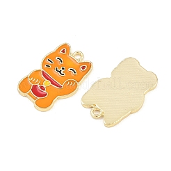 Alloy Enamel Pendants&nbsp;AL-CBA1F11-04G-B