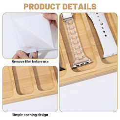 Wooden Watch with Storage Case&nbsp;DIY-WH0888-832