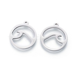 Non-Tarnish 201 Stainless Steel Pendants&nbsp;STAS-F231-066P