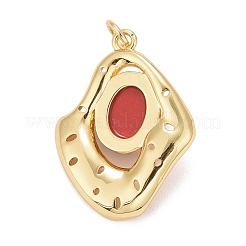 Rack Plating Glass Pendants&nbsp;KK-I689-07G