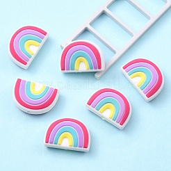 6Pcs Food Grade Eco-Friendly Silicone Focal Beads&nbsp;SIL-YW0001-04E
