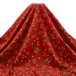 Christmas Theme Printed Polyester Fabric&nbsp;DIY-WH0308-623B