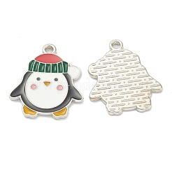 Alloy Enamel Pendants&nbsp;X-ENAM-J649-17P