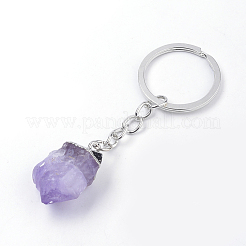 Natural Amethyst Keychain&nbsp;KEYC-S252-12