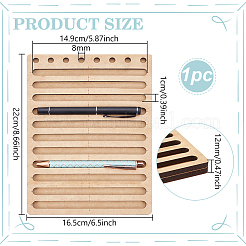 MDF Ink Pen Holder&nbsp;DIY-WH0622-310