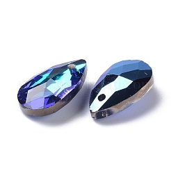 Faceted Teardrop Glass Pendants&nbsp;GLAA-O008-A19