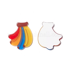 Acrylic Cabochons Suitable for Hair Pins&nbsp;MACR-I038-09