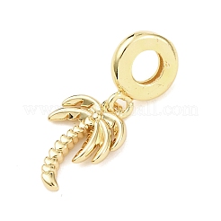 Brass European Dangle Charms&nbsp;KK-B159-05G