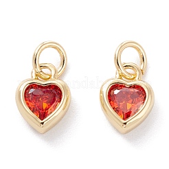 Brass inlaid Cubic Zirconia Pendants&nbsp;ZIRC-A019-13G