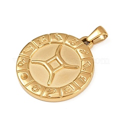 304 Stainless Steel Pendants&nbsp;STAS-C131-04G-06