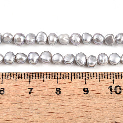 Natural Cultured Freshwater Pearl Beads Strands&nbsp;PEAR-N014-03J