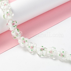 Handmade Lampwork Beads Strands&nbsp;LAMP-D015-08K