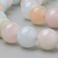 Natural Morganite Beads Strands&nbsp;G-Q961-08-8mm