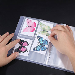 1 Book Transparent PP Plastic Photocard Storage Albums&nbsp;AJEW-GL0002-22A
