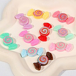 Opaque Resin Ccabochons&nbsp;CRES-I043-06
