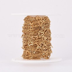 Ion Plating(IP) 304 Stainless Steel Cable Chains&nbsp;CHS-E020-02G
