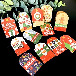Christmas Theme Paper Tags&nbsp;CDIS-H003-05