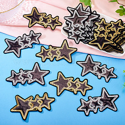 24Pcs 2 Colors Polyester Heat Transfer Vinyl Sheets&nbsp;PATC-TA0001-22