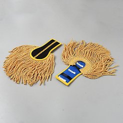 Polyester Epaulettes&nbsp;DIY-WH0671-422B