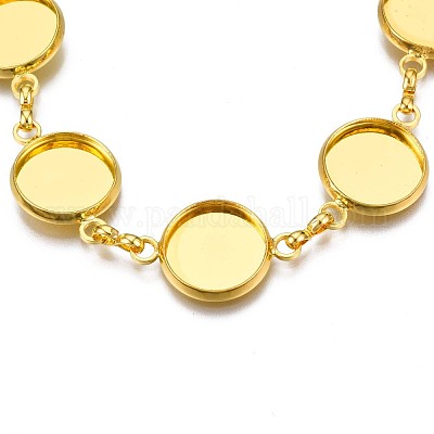 Brass Bracelet Making&nbsp;MAK-Q008-04-1