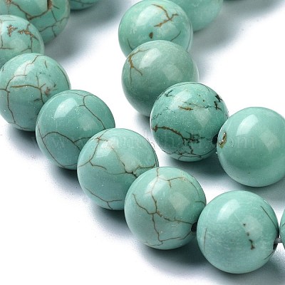 Natural Howlite Beads Strands&nbsp;G-C180-17C-1