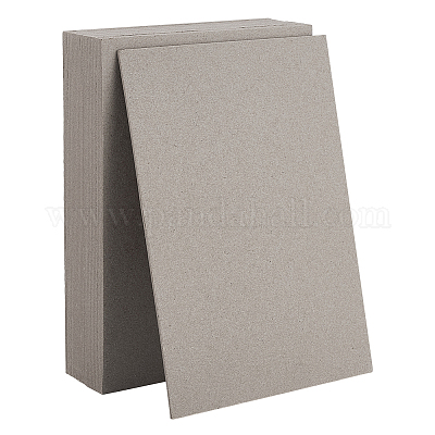 紙板  長方形  グレー  178x127x1.5mm&nbsp;DIY-WH0899-592-1