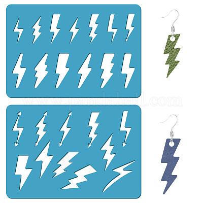 Acrylic Earring Handwork Template&nbsp;DIY-WH0359-046-1