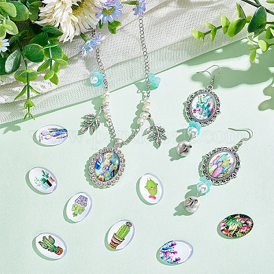 Glass Cabochons&nbsp;GLAA-PH0002-26A-1