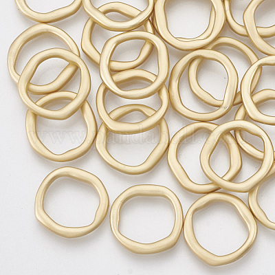Smooth Surface Alloy Linking Rings&nbsp;PALLOY-S117-061-1