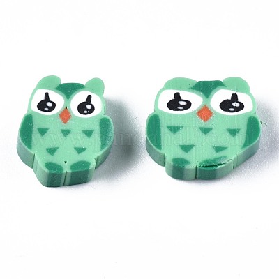 Handmade Polymer Clay Beads&nbsp;CLAY-N011-012F-1