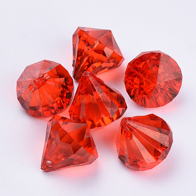 Transparent Acrylic Pendants&nbsp;TACR-Q260-D-V12-1
