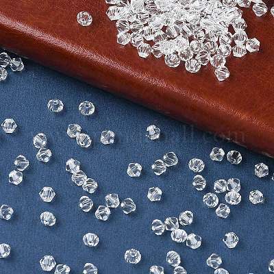 Imitation Austrian Crystal Beads&nbsp;SWAR-F022-4x4mm-001-1