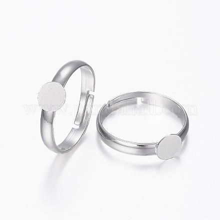 Pad Ring Base Wholesale Brass Pad Ring Bases - Pandahall.com
