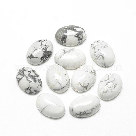 Natural Howlite Cabochons&nbsp;G-R415-14x10-29-1